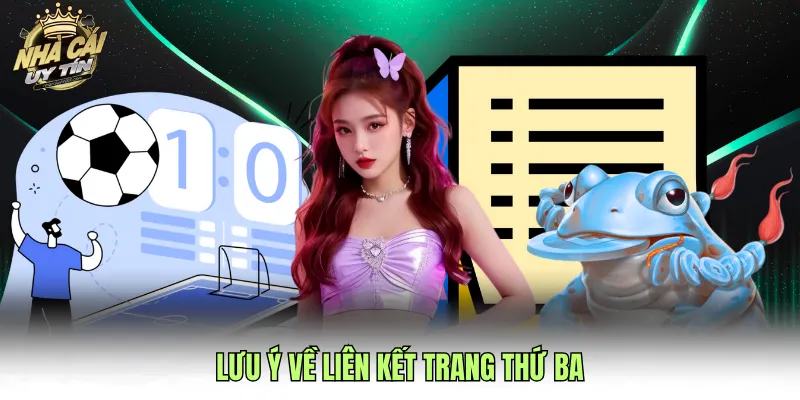 Lưu ý về liên kết trang thứ ba